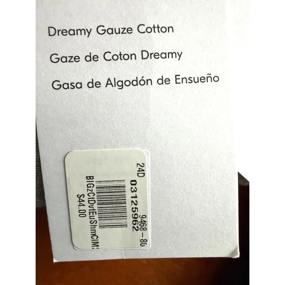 West Elm Dreamy Gauze Cotton Euro Sham Set of 2 Celadon Green New Pillow Cases